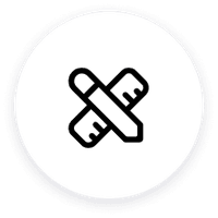 icon for customizing captions