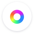 RGB 색상 선택기 아이콘