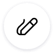 icon for editing and customization