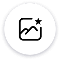 icon for batch photo enhancement