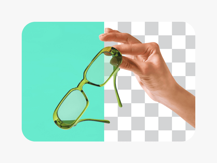 background remover tool in Picsart photo editor