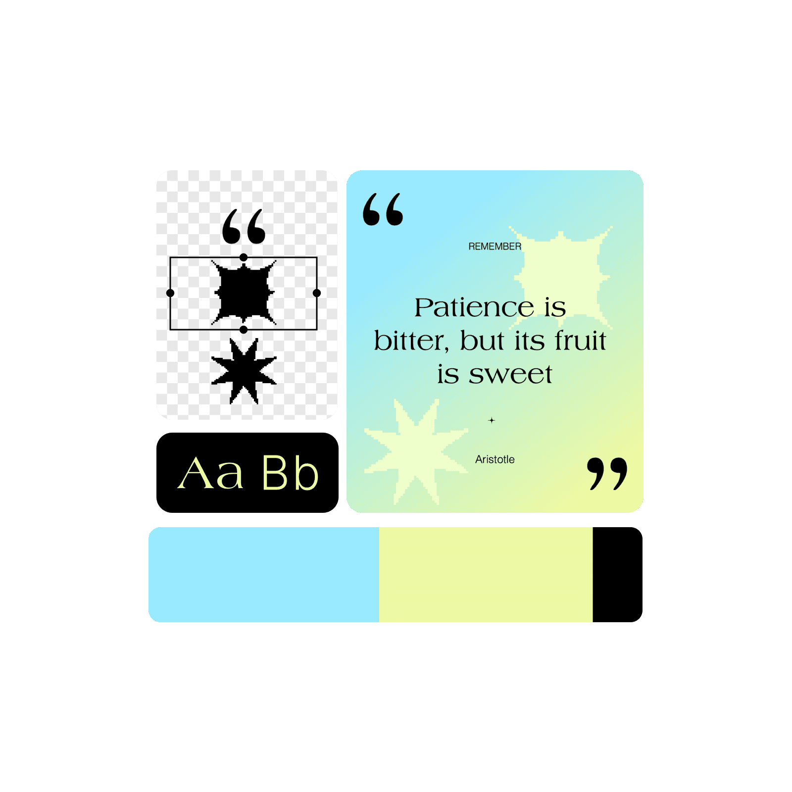 Design a custom quote poster