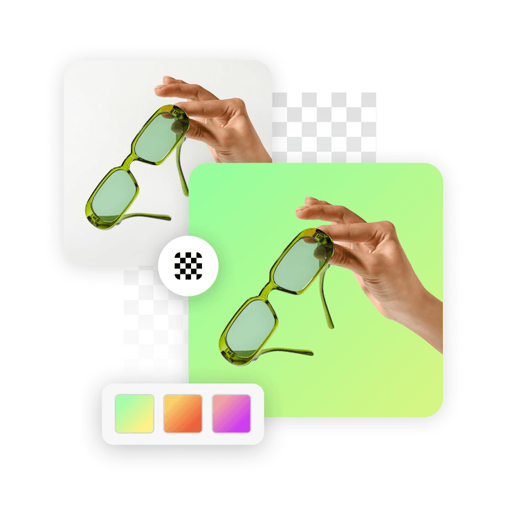 change the background to solid color