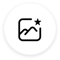 förbättra suddiga foton ikon