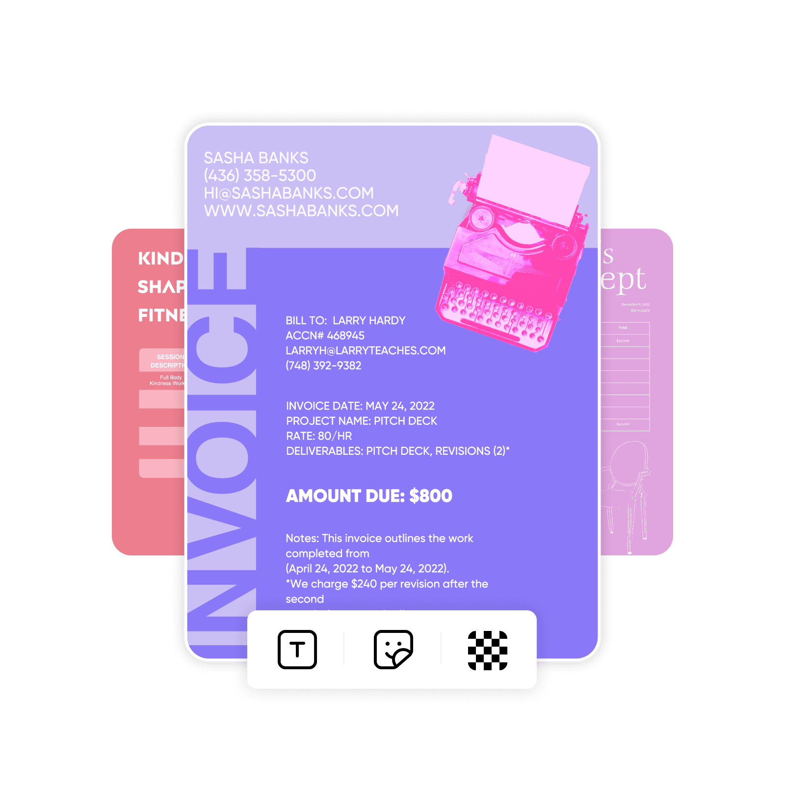 create an invoice online
