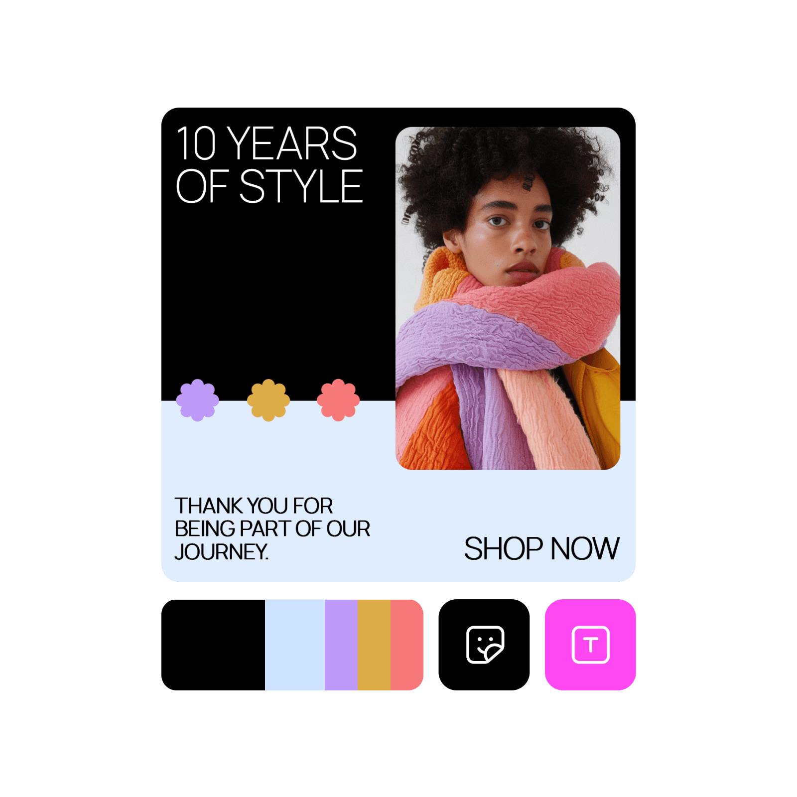 Fully customizable Facebook post maker