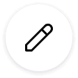 icon for editing and customization