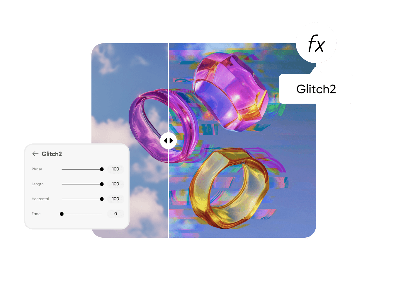 glitch effect