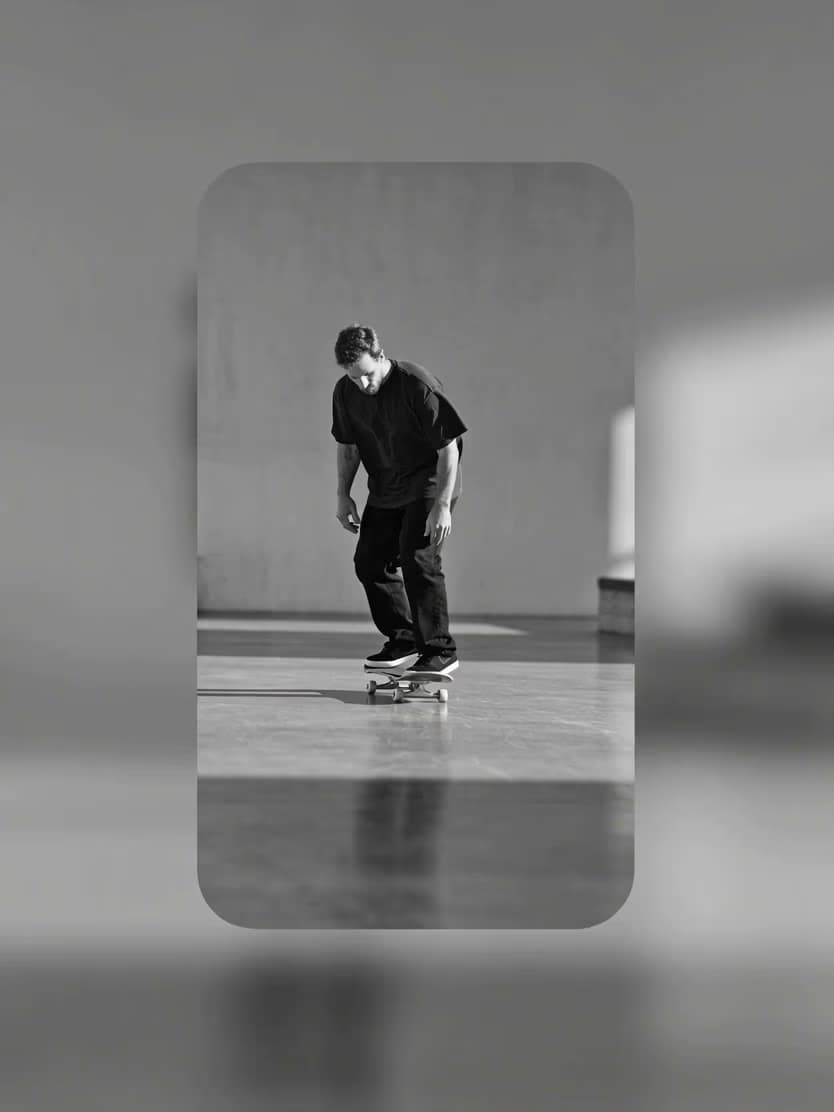 Turn the wide cut vertical