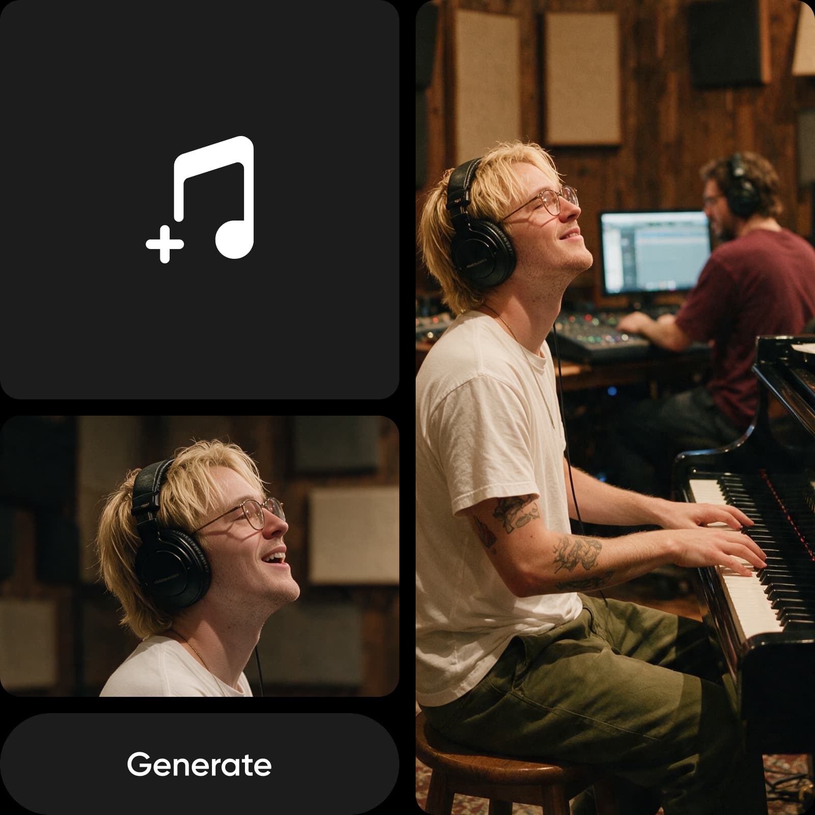 Video musik dan visual lirik