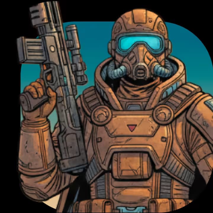 Animated Sci-Fi comic panel in Manga style, made with Picsart Comic Me