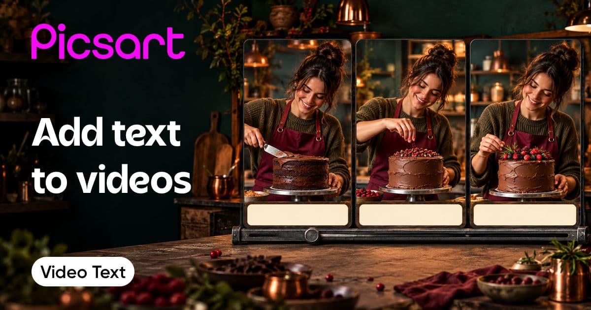 add text to video for free