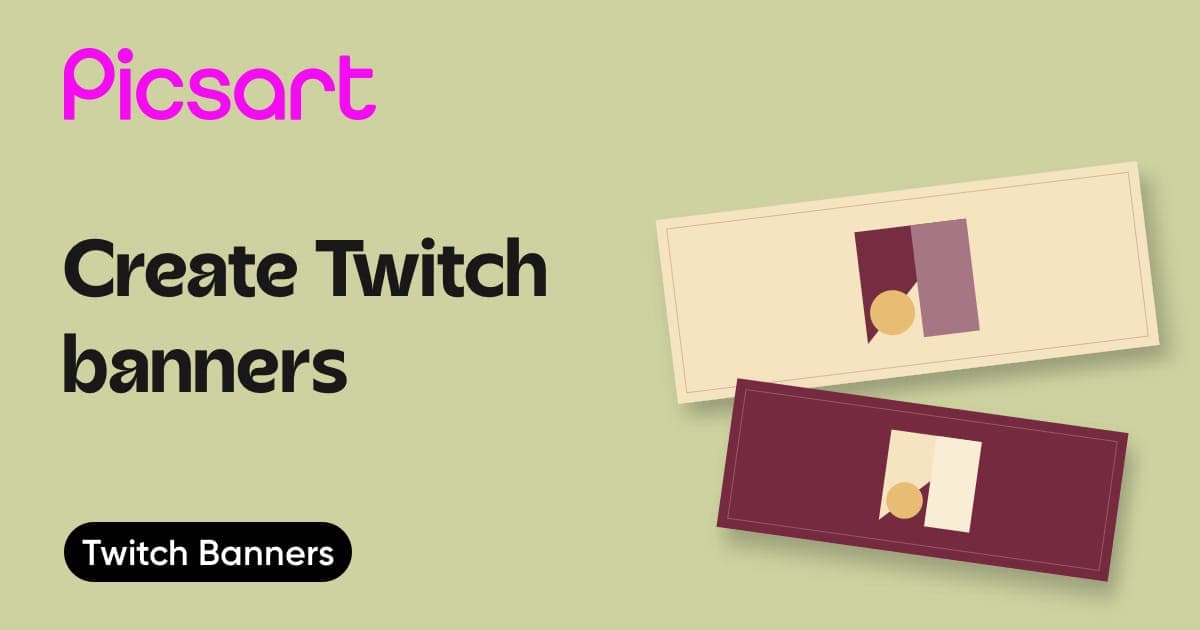 Twitch banner maker