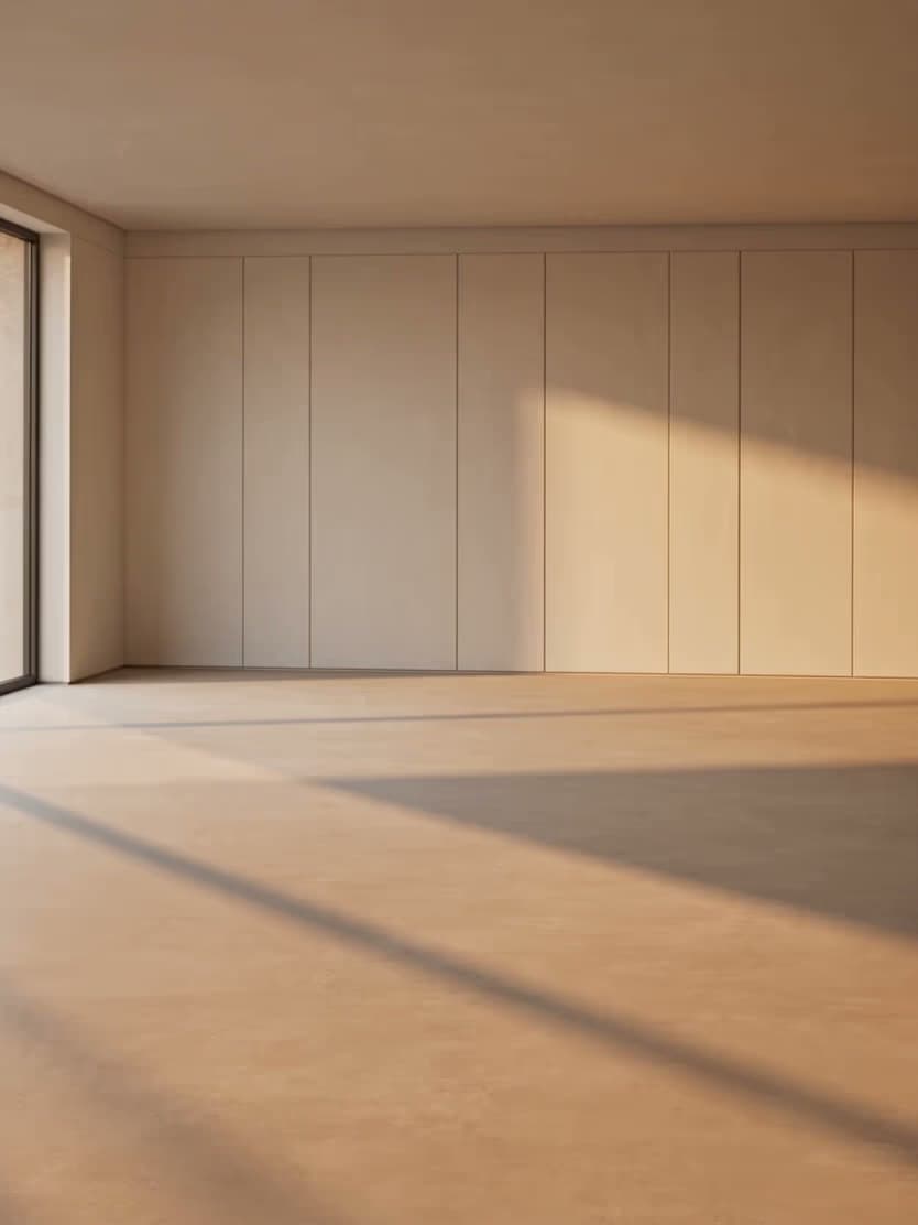 Stage the empty room for buyers