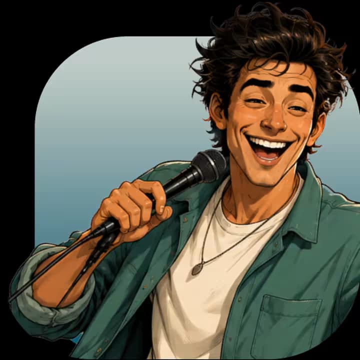 Animated Comedy comic panel in Funny Pages style, made with Picsart Comic Me