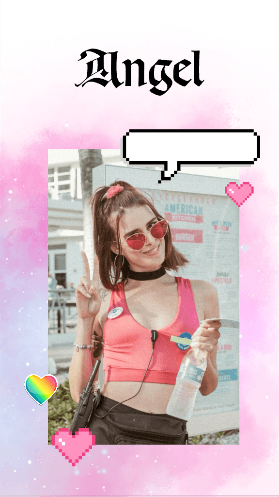 Pink Paradise Social Media Post Template