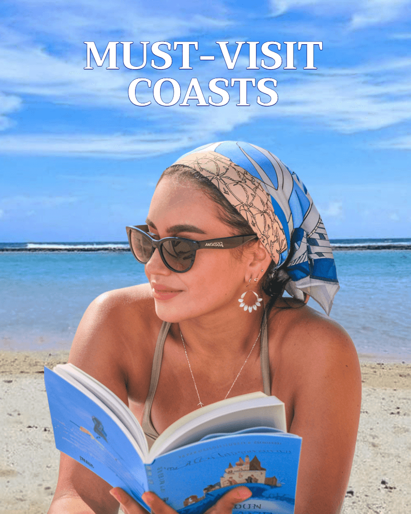Sunny Beach Vibes Instagram Portrait Template