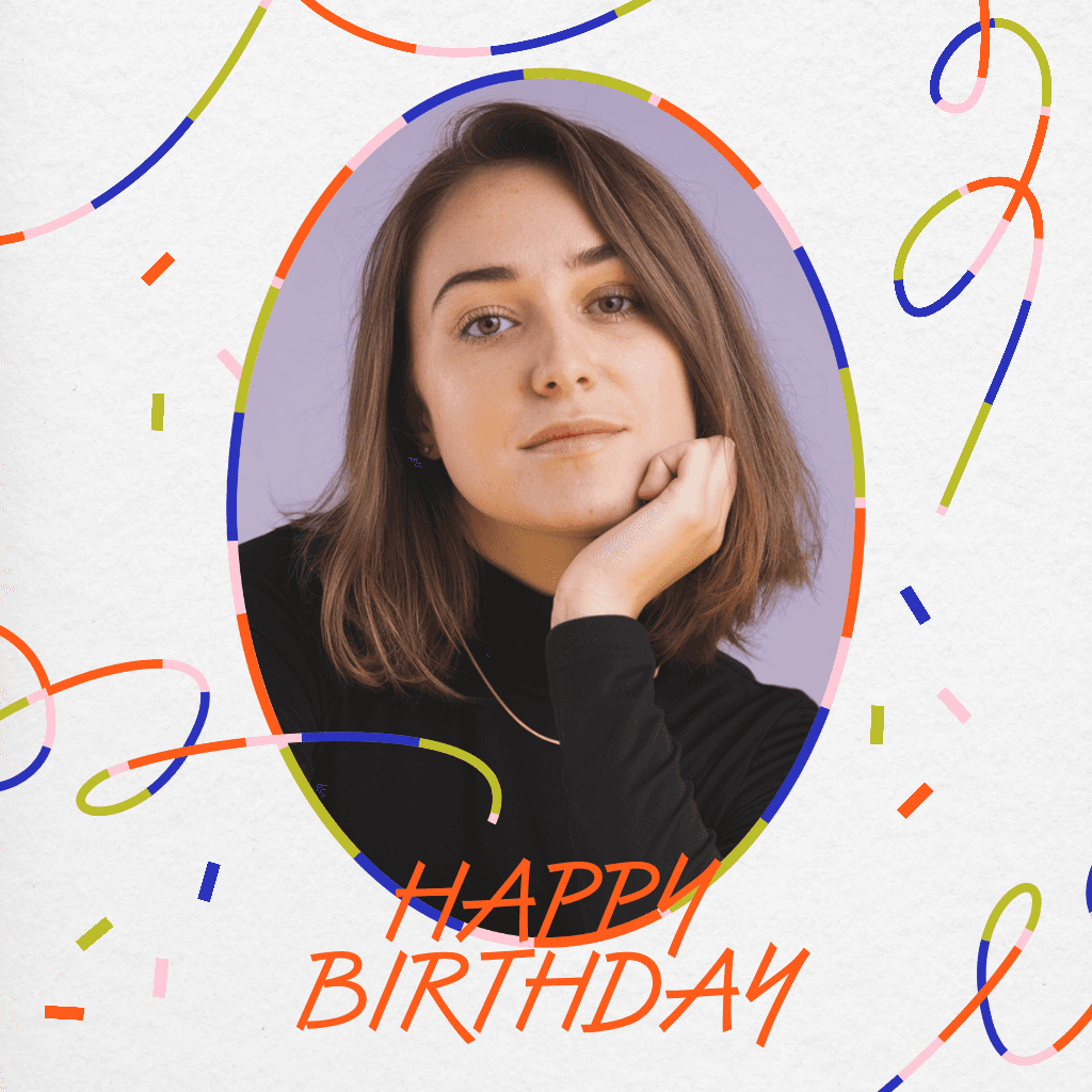 Vibrant Birthday Celebration Facebook-Square Post Design