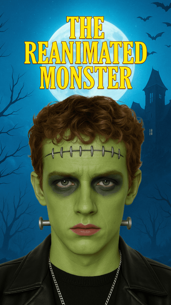 Monstrous Green Halloween Instagram-Story Template