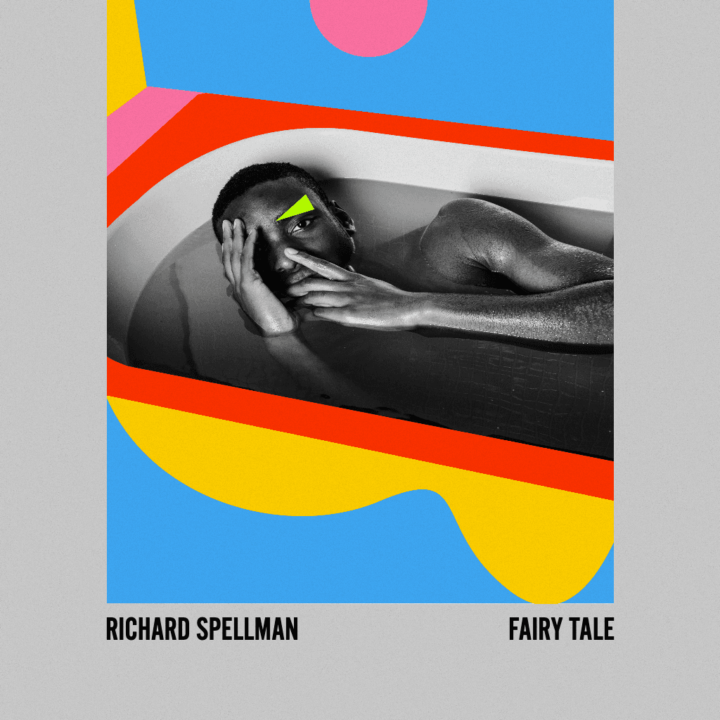 Bold Blue and Yellow Poster Design Template