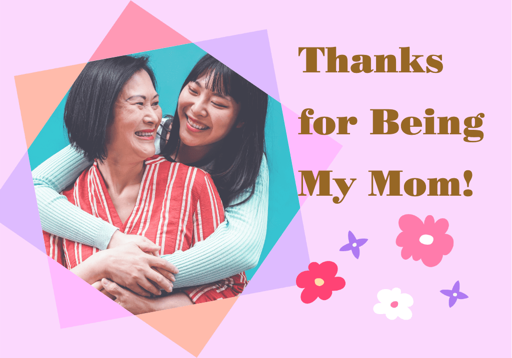 Colorful Mother's Day Appreciation Post Template