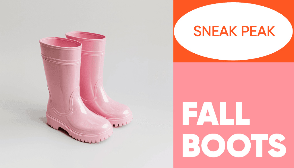 Chic Pink Fall Boots Gift Card Voucher