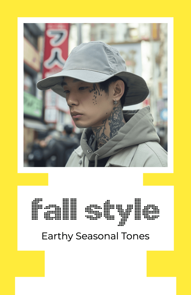 Fall Style Poster with Earthy Vibes
