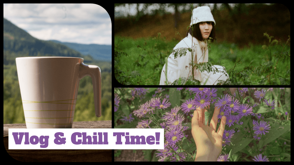Serene Green and Purple Post Template