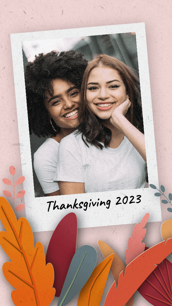 Autumn Vibes Thanksgiving Post Design