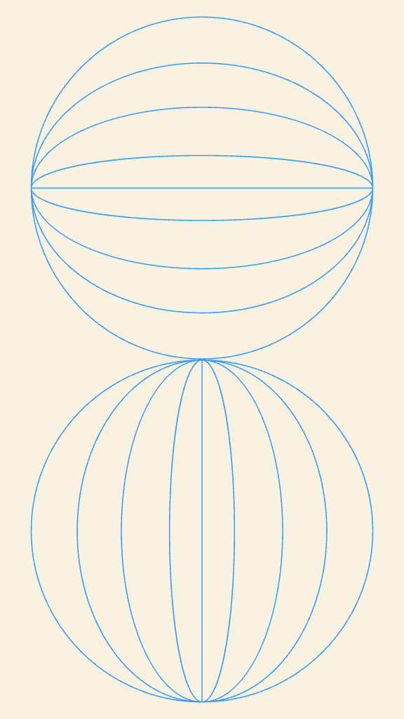 Blue Geometric Patterns Phone Wallpaper Background