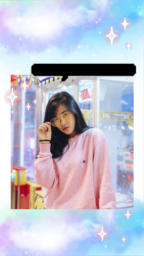 Whimsical Pink Social Media Post Design