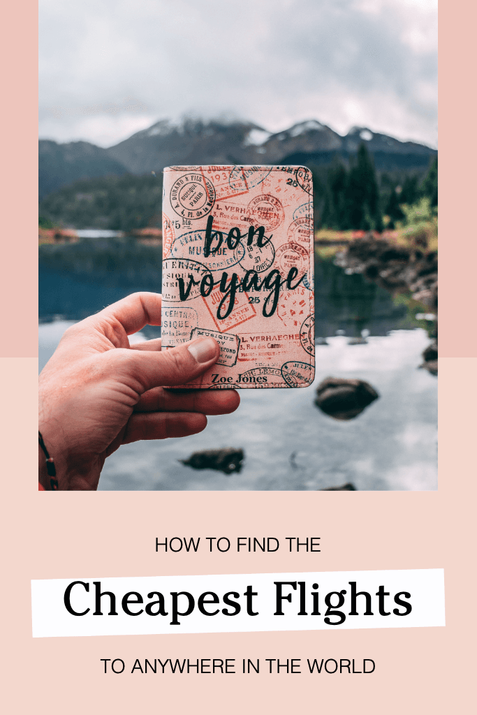 Travel-Inspired Budget Flight Finder Poster