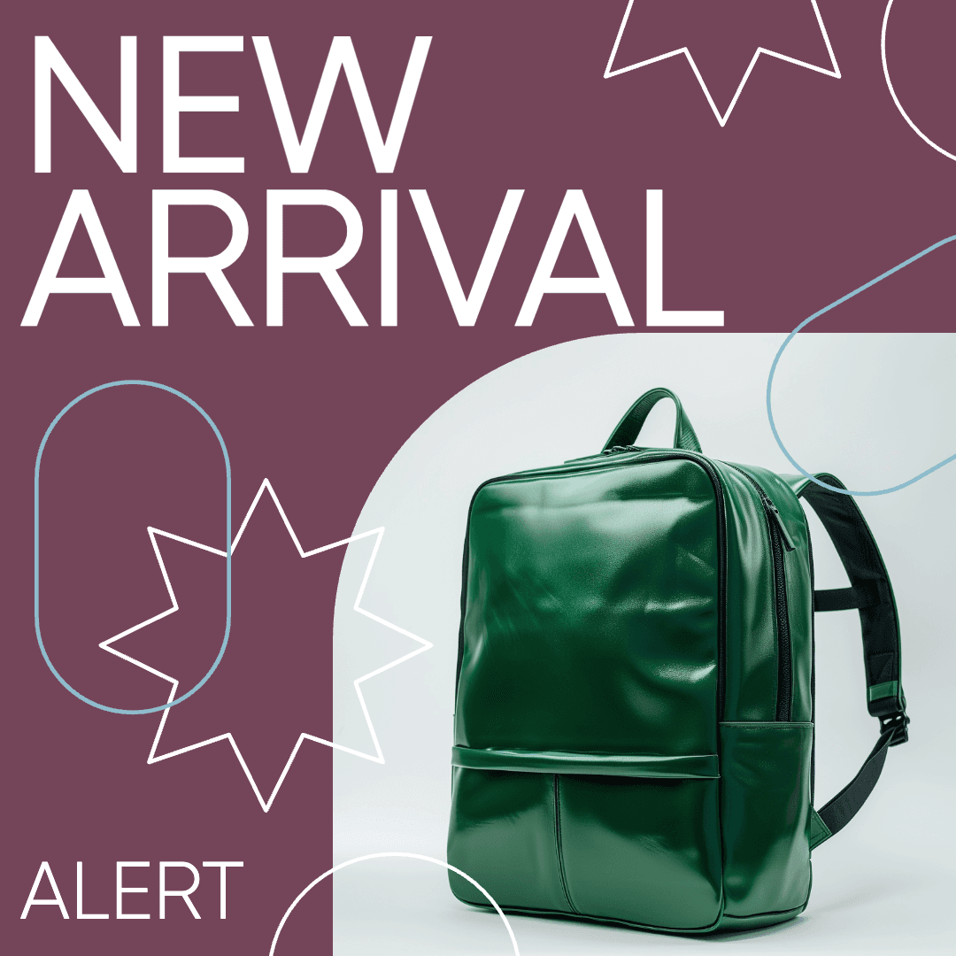 Burgundy Instagram Square New Arrival Post