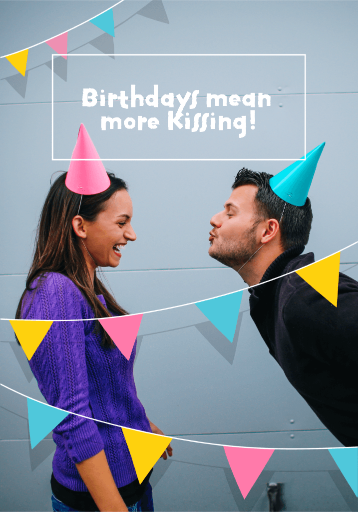 Colorful Birthday Bash Post with Joyful Vibes