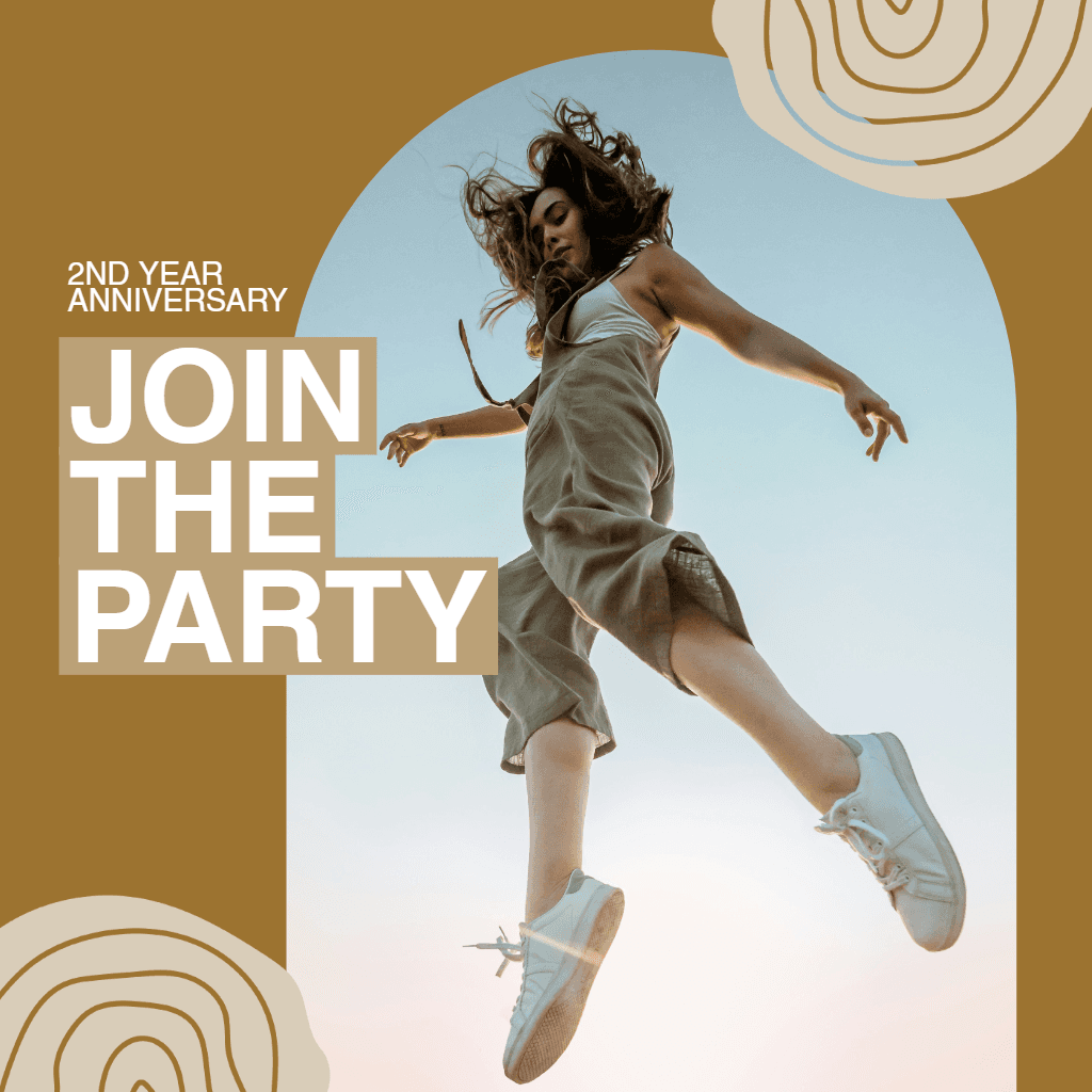 Celebrate in Style with Tan Instagram-square Post