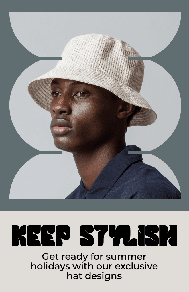 Stay Stylish This Summer Poster Design
