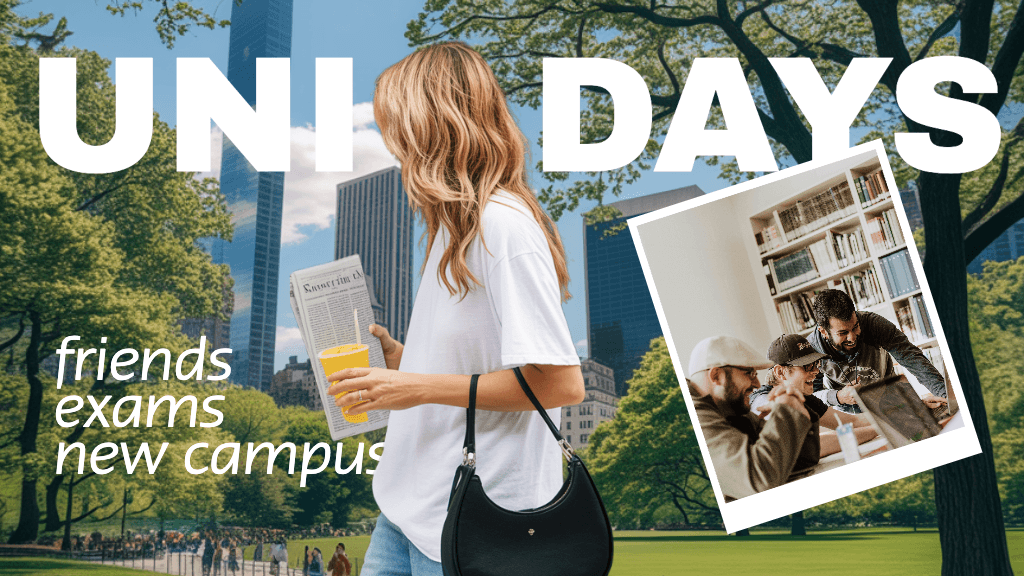 University YouTube Thumbnail with Green Vibes