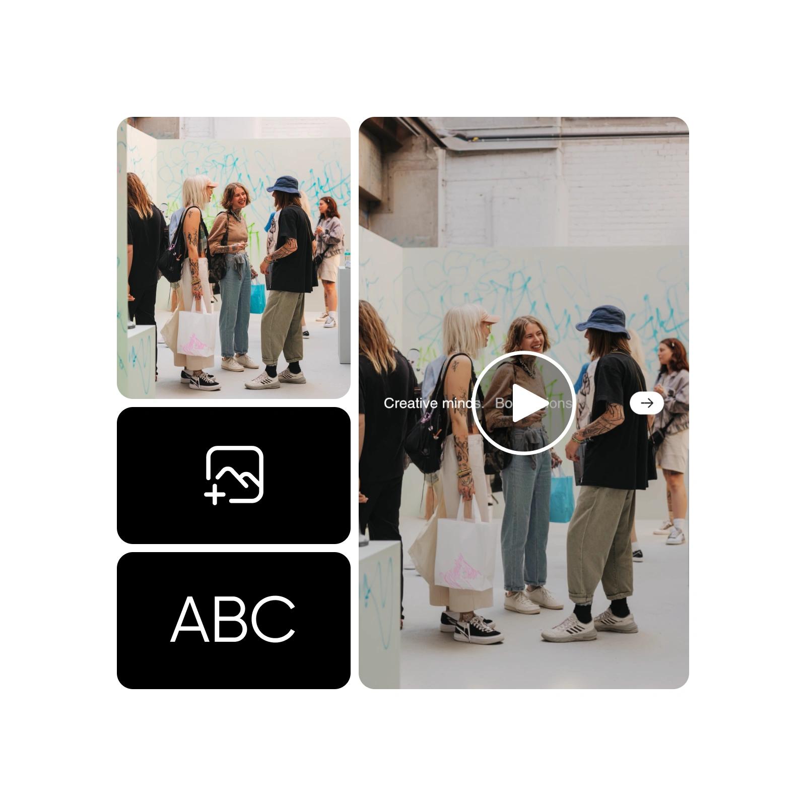 instagram video maker for events