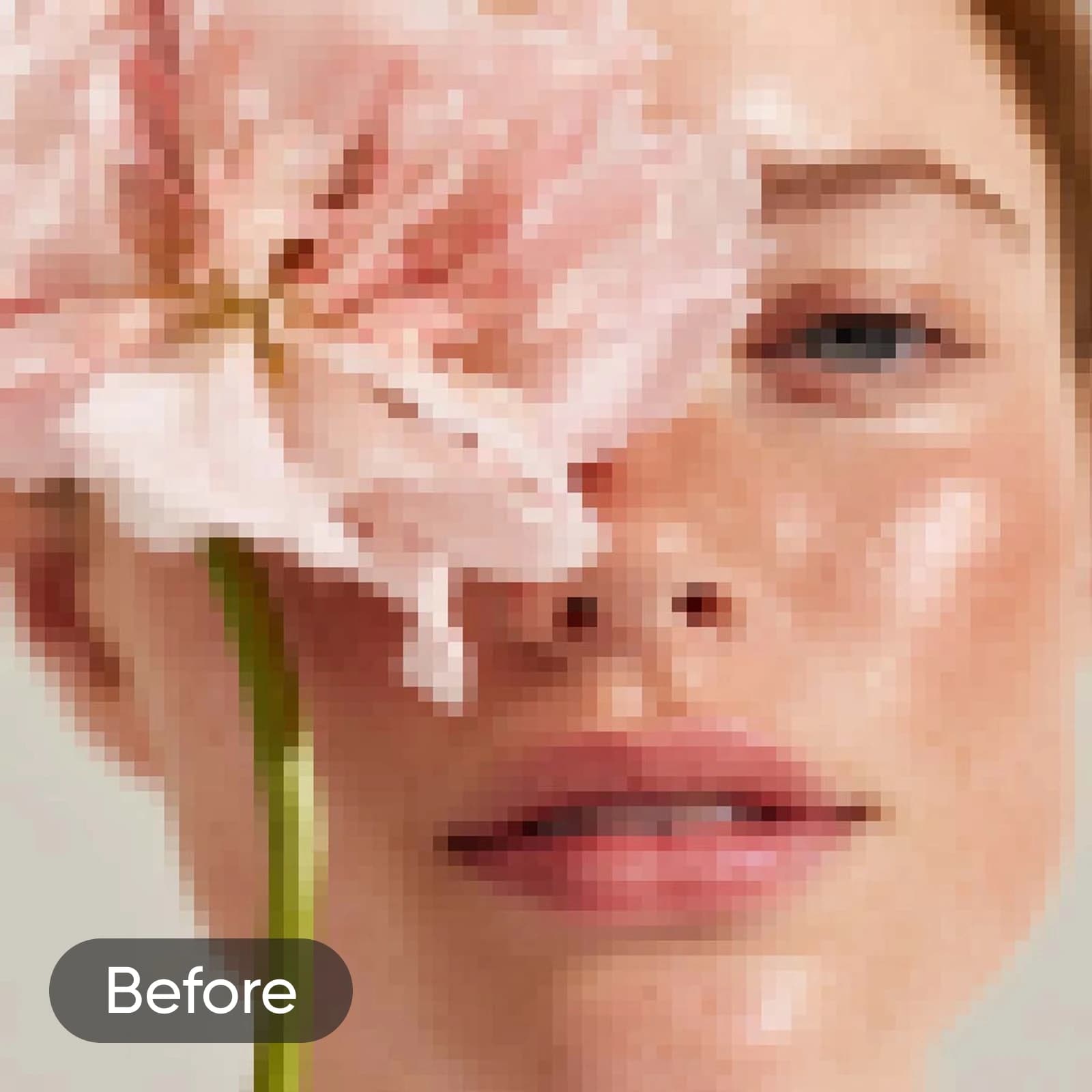 ลบพิกเซลออกจากภาพ - before