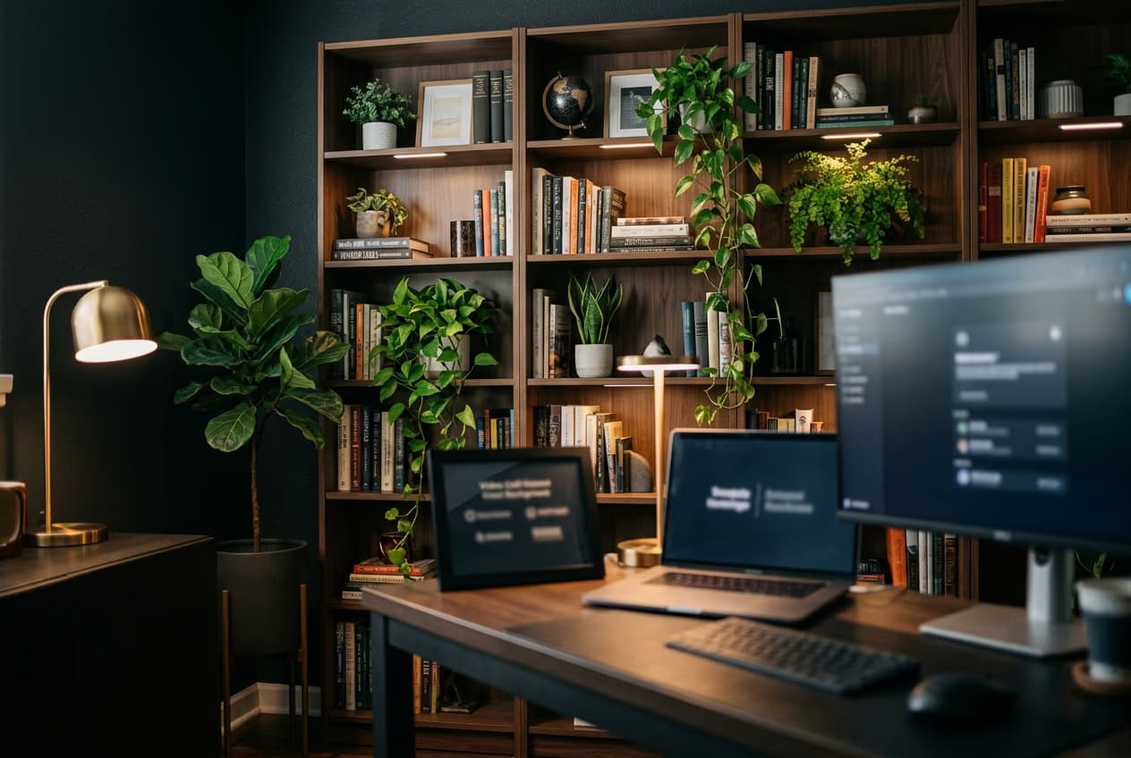 How to make virtual backgrounds for video calls