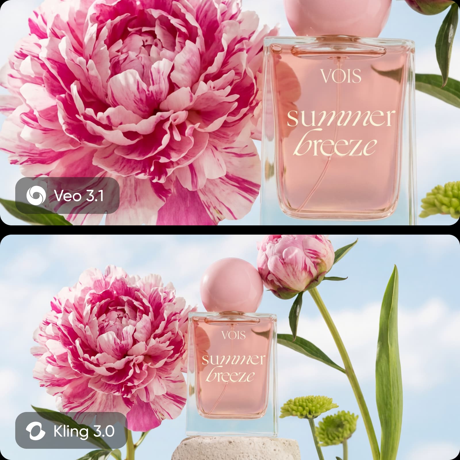 Keyframe control in Kling 4.0 (placeholder creative)