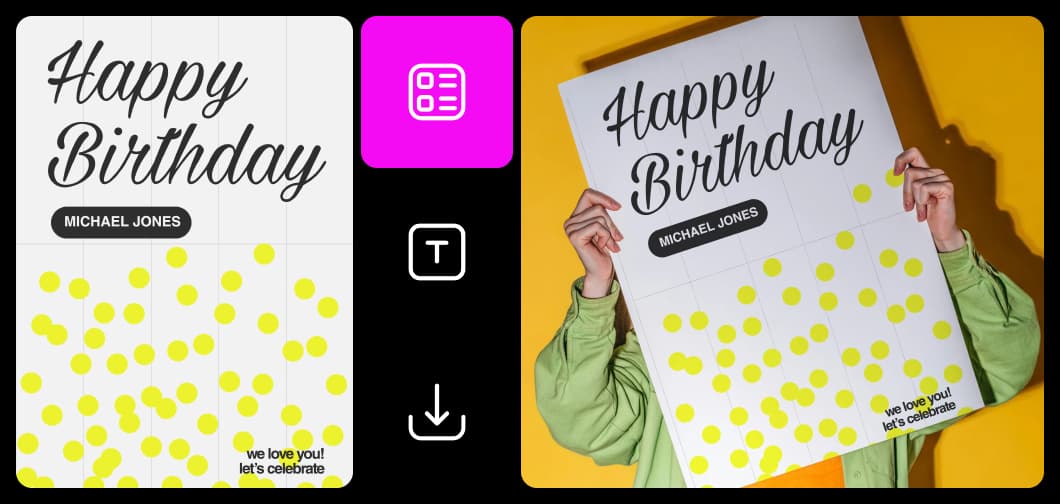 birthday posters