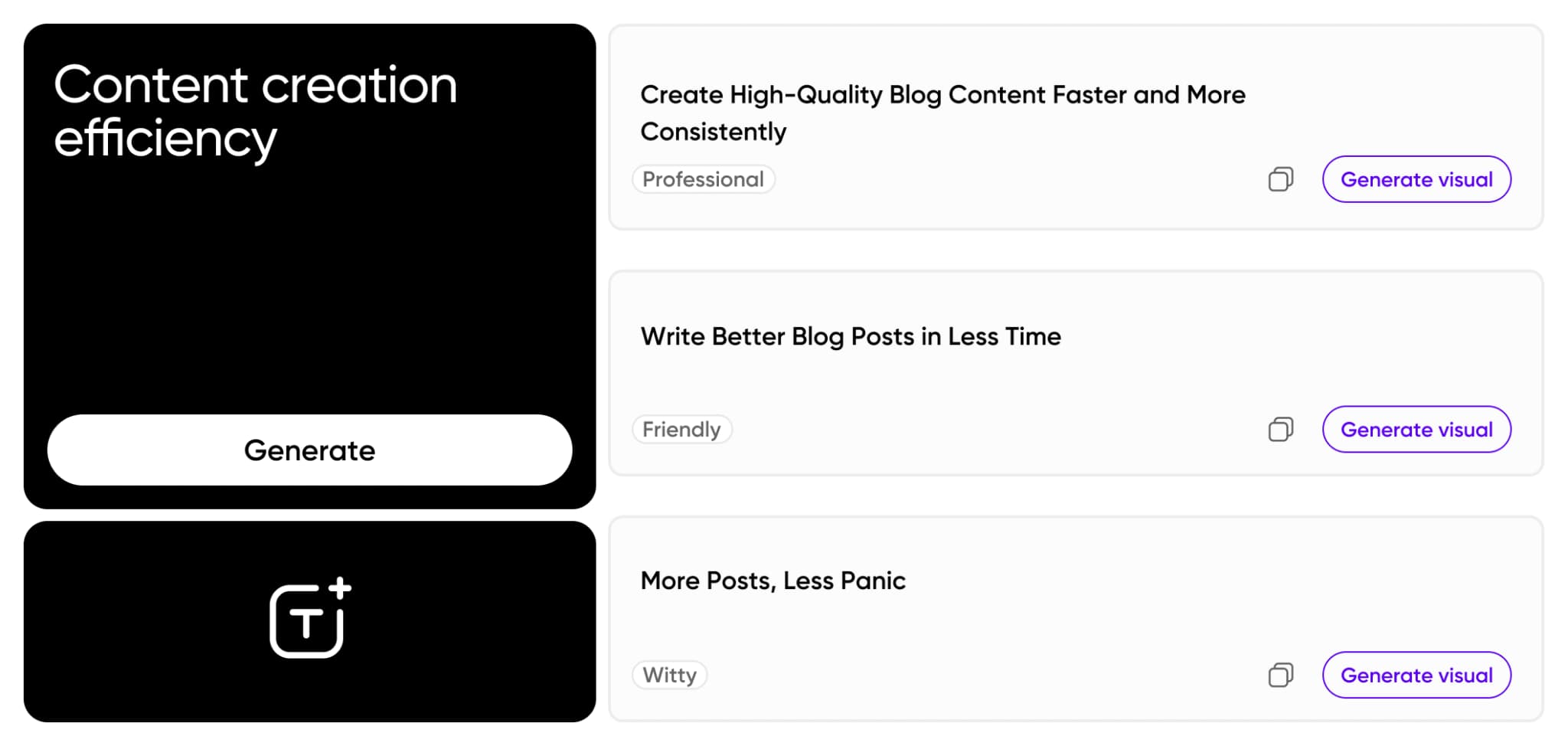 Generate headline for blog