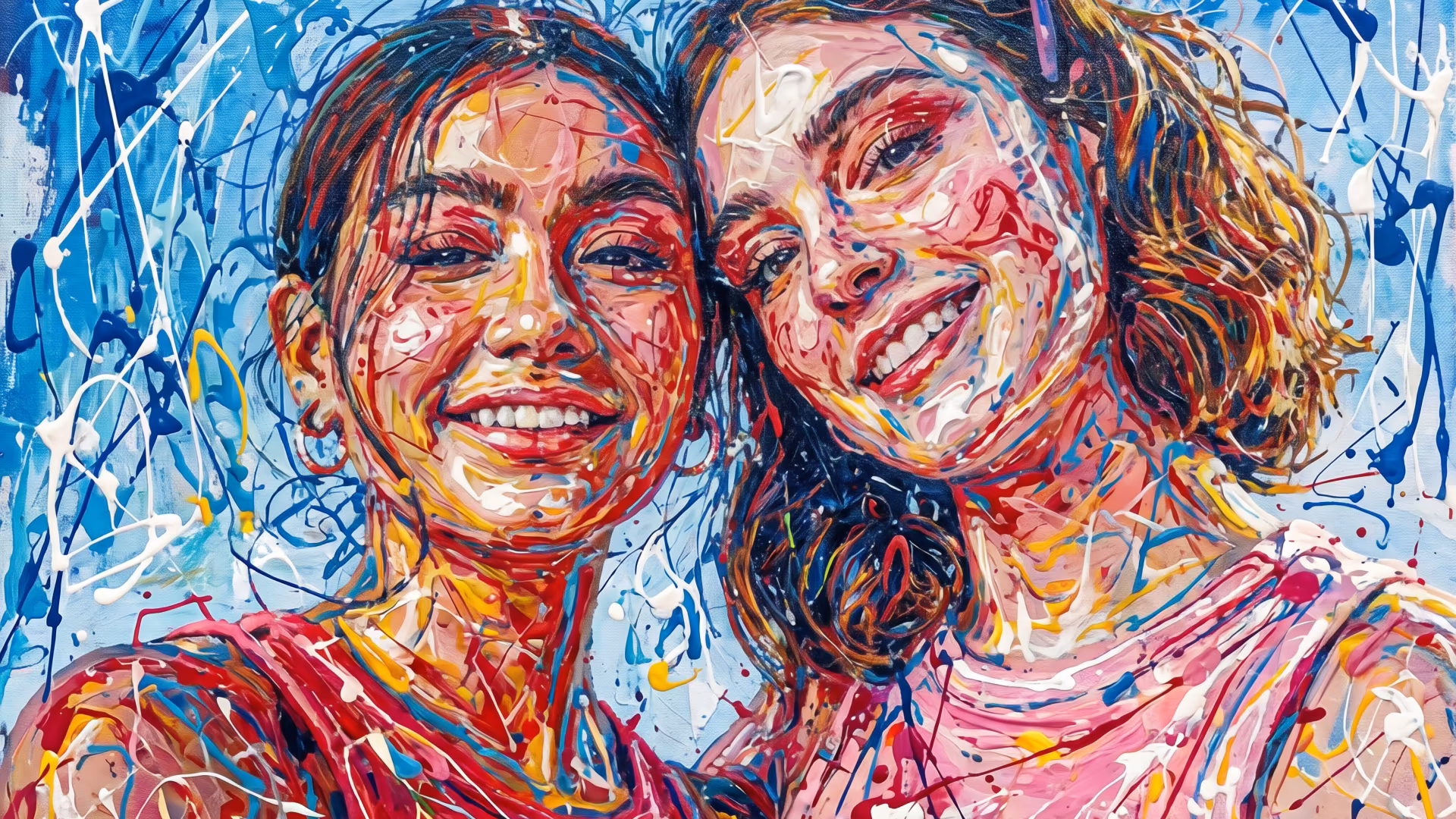 ai painted portrait effect