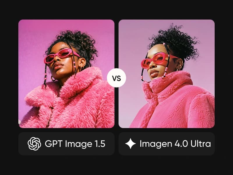 Imagen 4.0 Ultra vs GPT Image 1.5 AI image model comparison