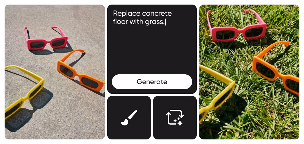 replace objects in product photos