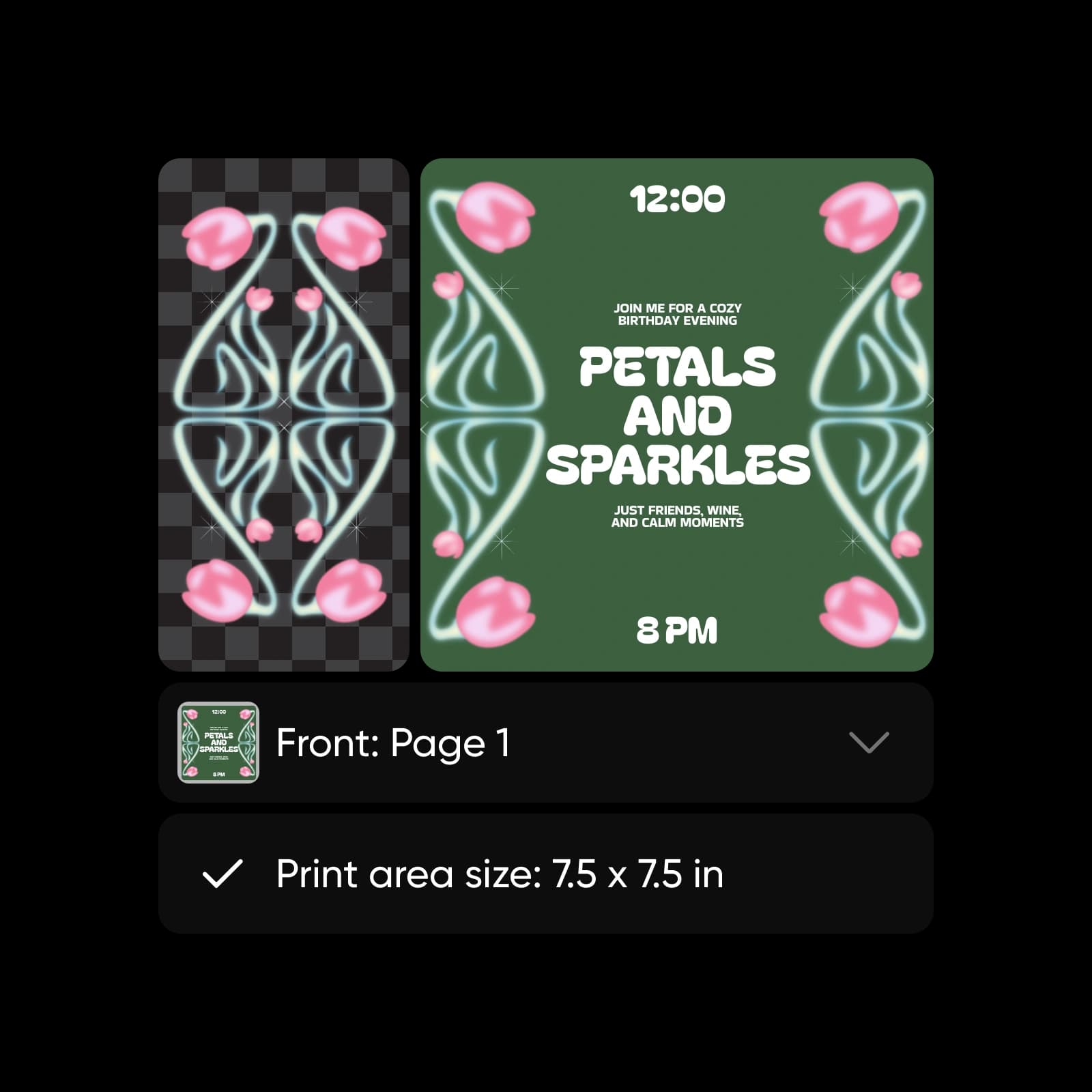 Picsart for invitation printing
