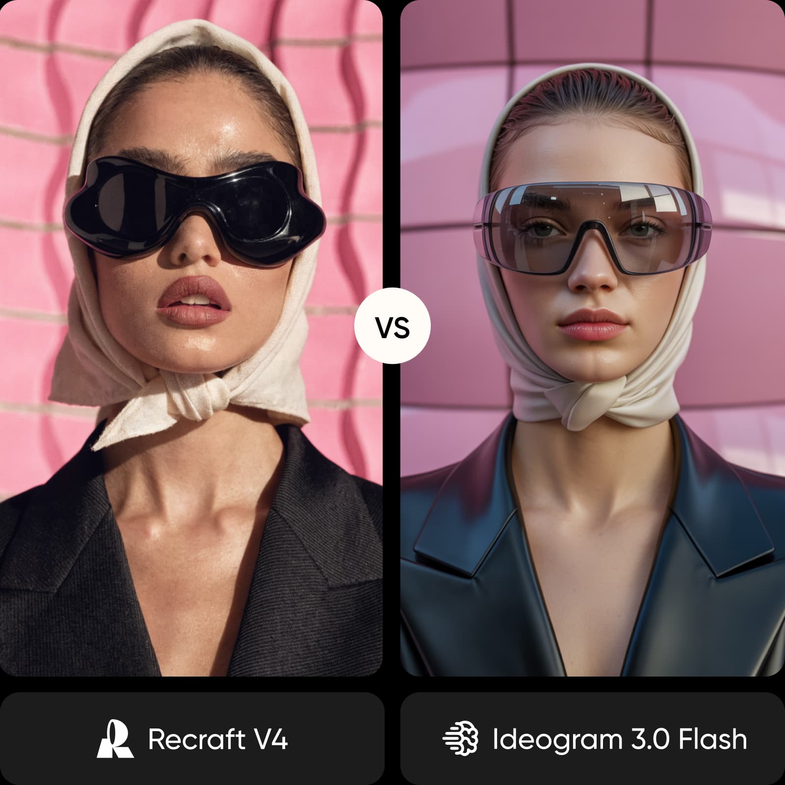 Recraft V4 vs Ideogram 3.0 Flash AI image model comparison