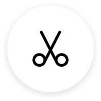 icon for quality video trimming