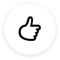 Icon for thumbs up